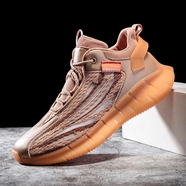 Wholesale Custom Brand Popular Fashion Comfortable Breathable Shoes Running Men Sport